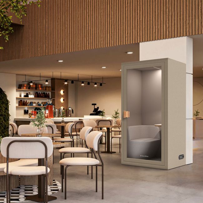 Soundbox CALMA | Schallisolierte Telefonbox, für 1 Person