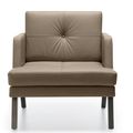profim - OCTOBER Lounge-Sessel | Niedrige Rückenlehne