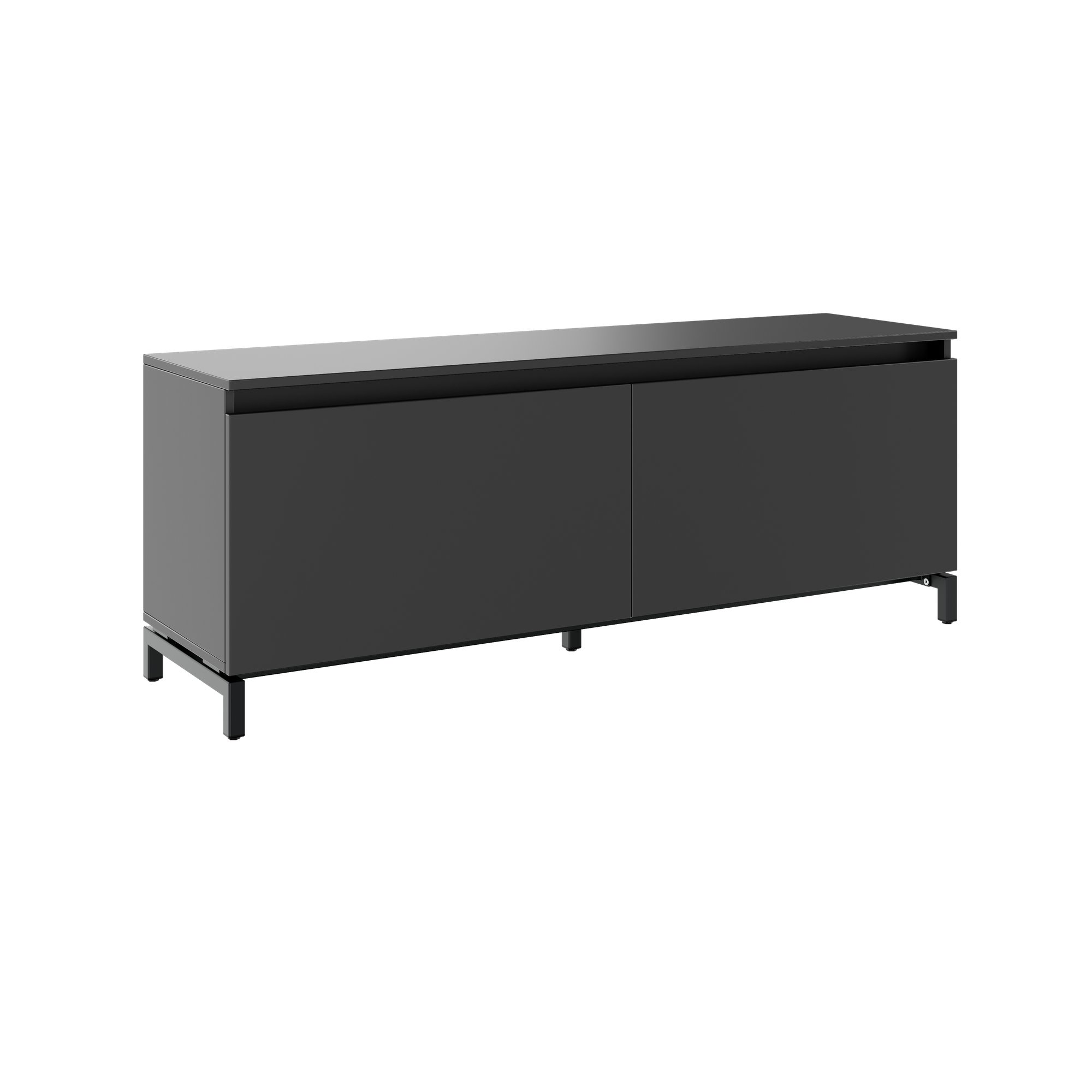 ART Lowboard | 1 oh, 1600 x 600 mm, gris foncé - 1 Main Image