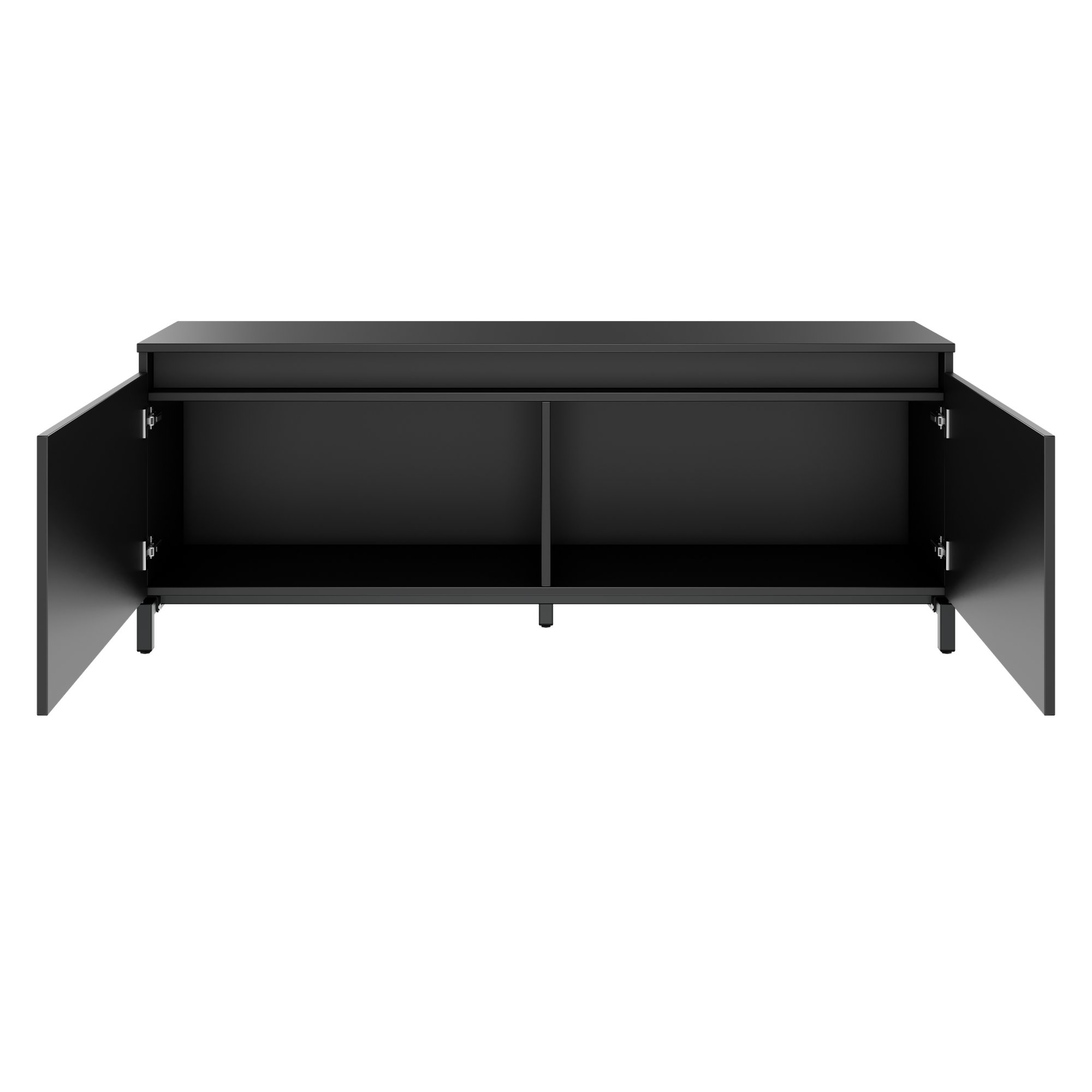 ART Lowboard | 1 oh, 1600 x 600 mm, gris foncé - 3 Main Image