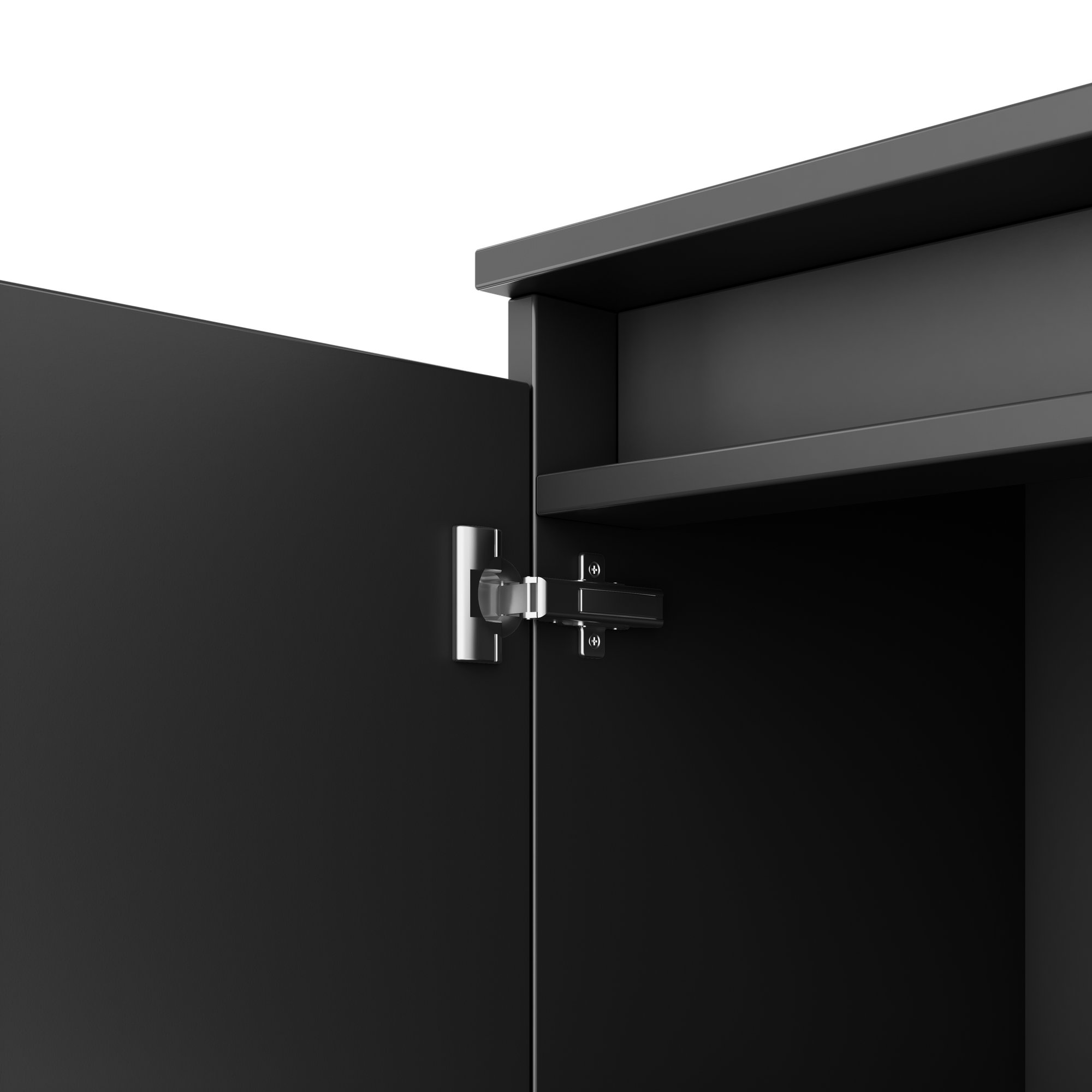ART Lowboard | 1 oh, 1600 x 600 mm, gris foncé - 8 Main Image