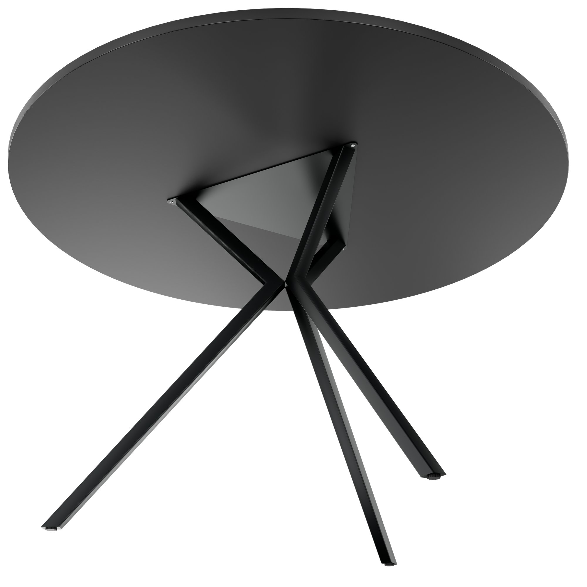 ART Meeting table | Round, Ø 1200 mm, dark gray - 4 Main Image