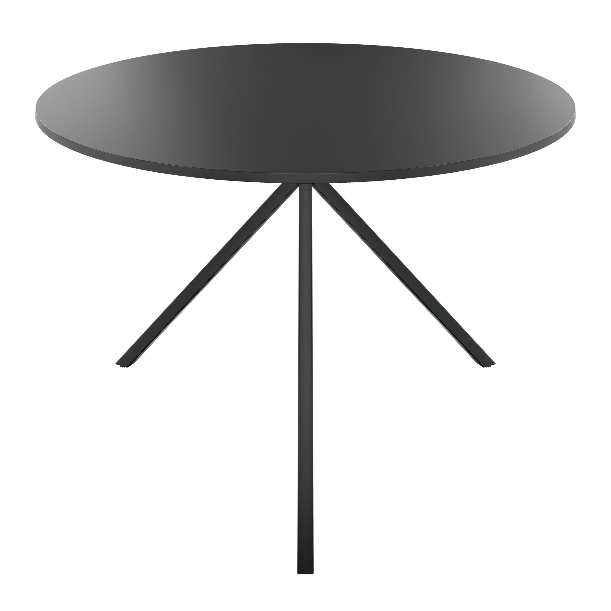 ART Meeting table | Round, Ø 1200 mm, dark gray - 3 Main Image