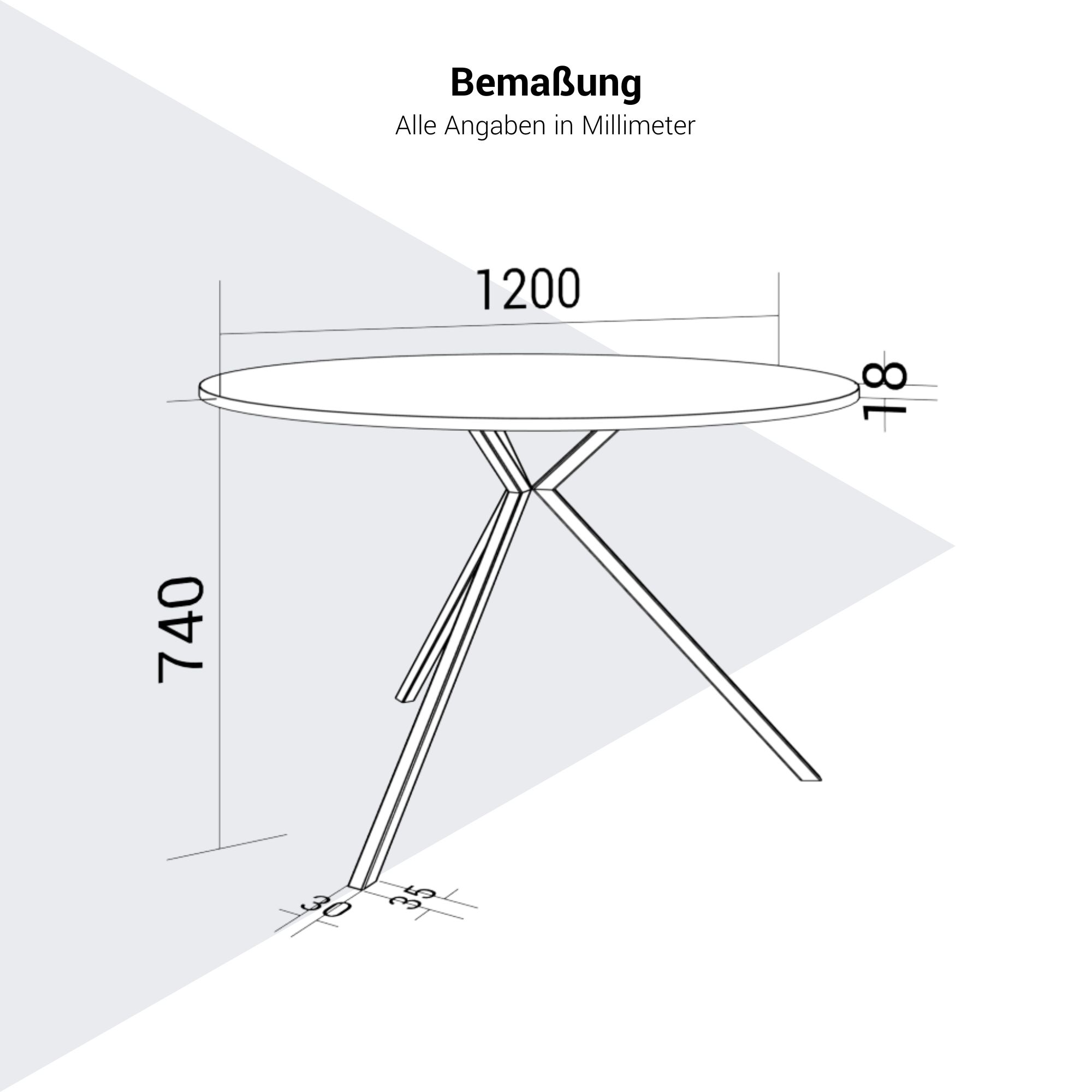 ART Meeting table | Round, Ø 1200 mm, dark gray - 7 Main Image