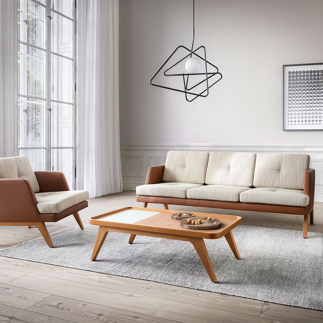 profim - OCTOBER Couch | 2-3-Sitzer, hohe Rückenlehne