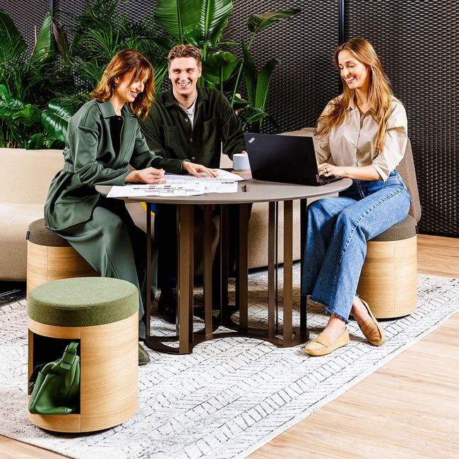 ZooZoo Beistelltisch | Runde oder elliptische Tischplatte