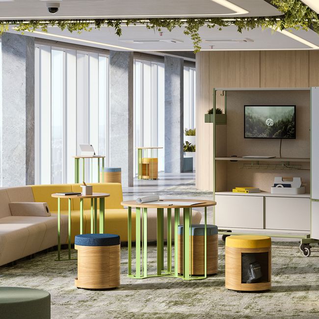 ZooZoo Beistelltisch | Runde oder elliptische Tischplatte