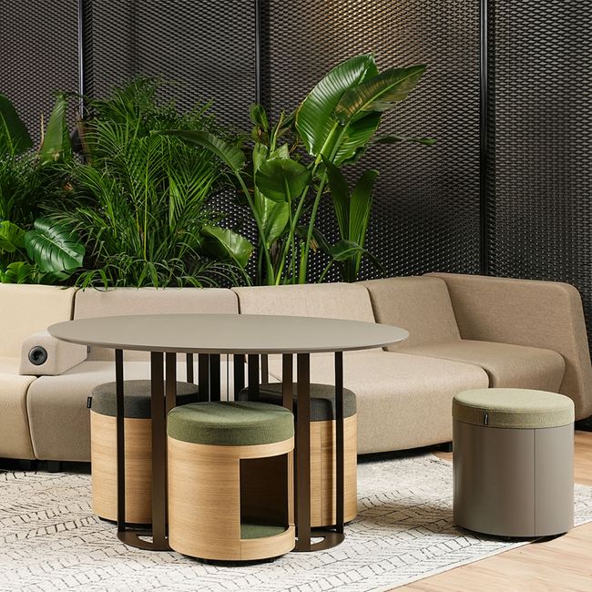 ZooZoo Beistelltisch | Runde oder elliptische Tischplatte