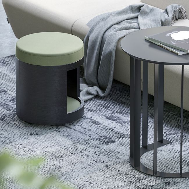 ZooZoo Beistelltisch | Runde oder elliptische Tischplatte