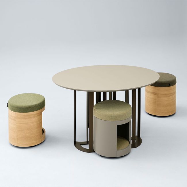 ZooZoo Beistelltisch | Runde oder elliptische Tischplatte