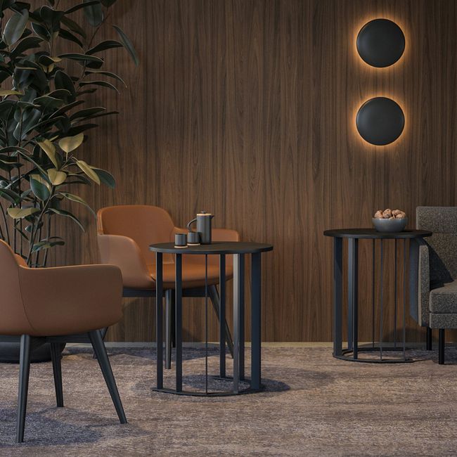 ZooZoo Beistelltisch | Runde oder elliptische Tischplatte