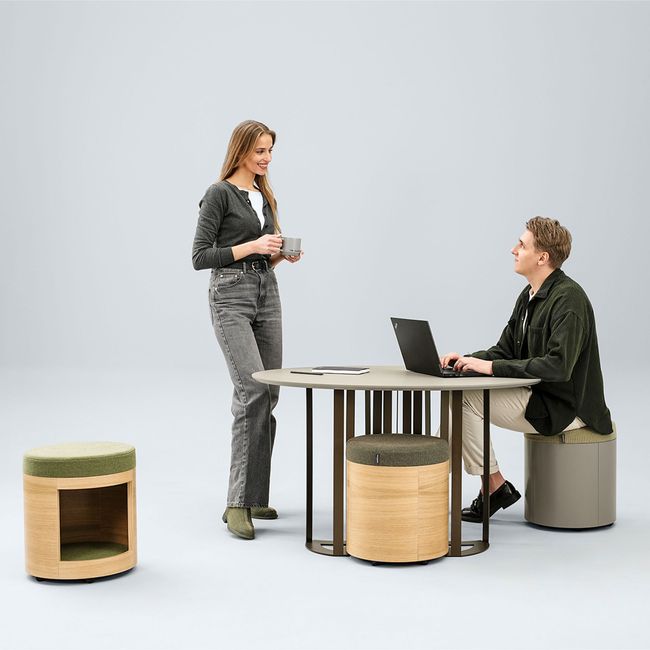 ZooZoo Beistelltisch | Runde oder elliptische Tischplatte