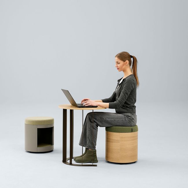 ZooZoo Beistelltisch | Runde oder elliptische Tischplatte