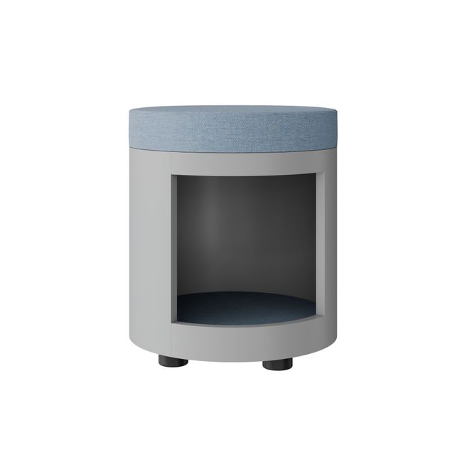 ZooZoo Sitzhocker | Ø400 mm, mit Ablagefach