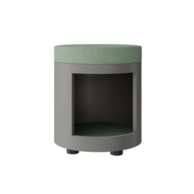 ZooZoo Sitzhocker | Ø400 mm, mit Ablagefach