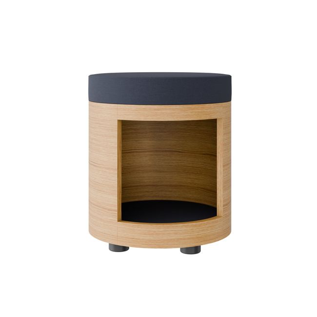 ZooZoo Sitzhocker | Ø400 mm, mit Ablagefach