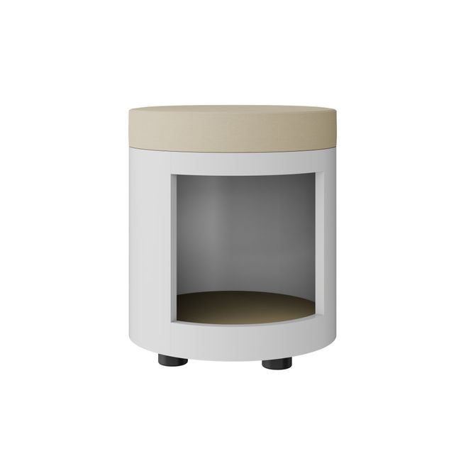 ZooZoo Sitzhocker | Ø400 mm, mit Ablagefach