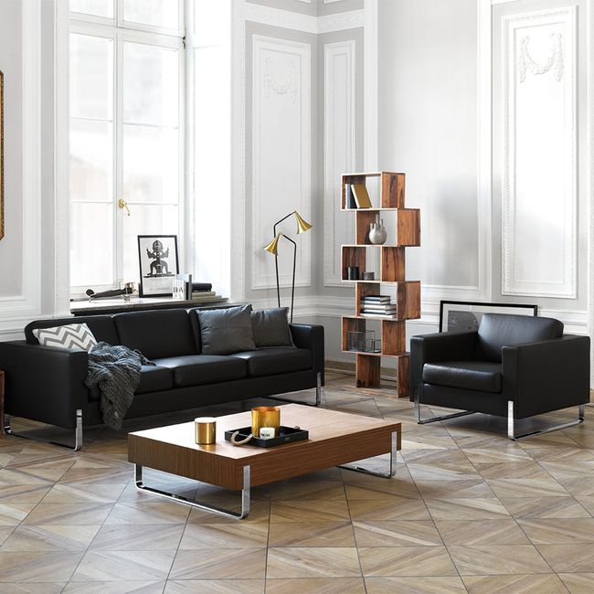 profim - MyTurn Beistelltisch | 850-1200 x 850 mm, 4-Fuß oder Kufengestell