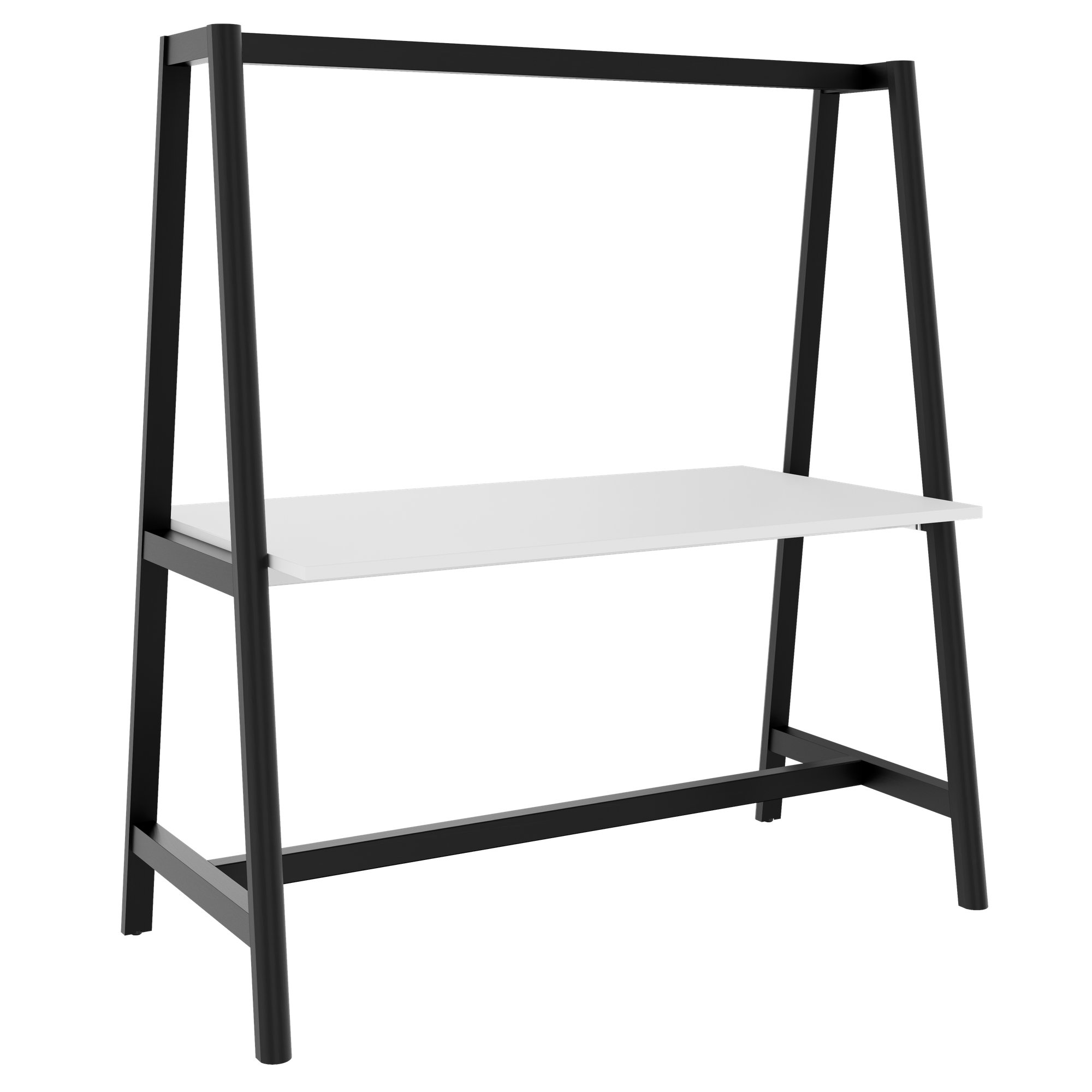 NOVA WOOD Multipurpose table | 1400 - 1800 x 740 - 1050 mm, white - 1 Main Image