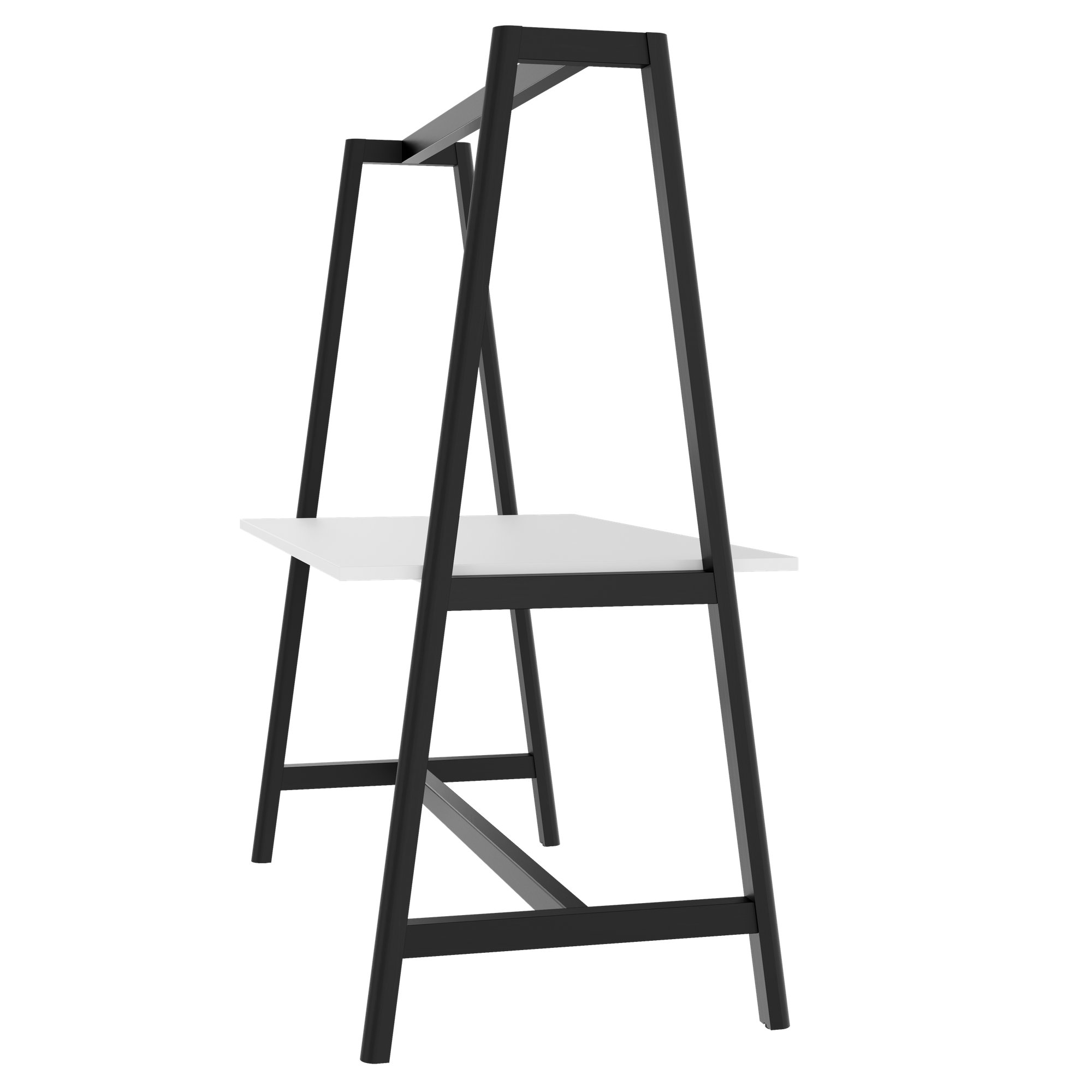 NOVA WOOD Multipurpose table | 1400 - 1800 x 740 - 1050 mm, white - 3 Main Image