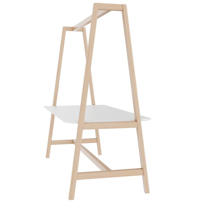 NOVA WOOD Multipurpose Tisch | 1400 - 1800 x 740 - 1050 mm, HPL Weiß NOVA WOOD Multipurpose Tisch | 1400 - 1800 x 740 - 1050 mm, HPL Weiß