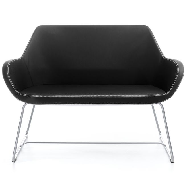 profim – FAN Sofa | 2-Sitzer, Kufengestell