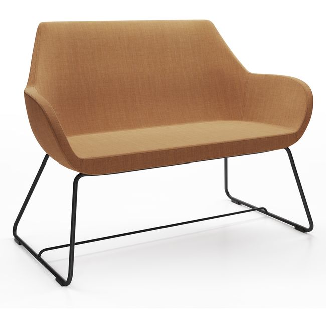 profim – FAN Sofa | 2-Sitzer, Kufengestell