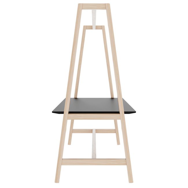 NOVA WOOD Multipurpose Tisch | 1400 - 1800 x 740 - 1050 mm, Fenix Schwarz