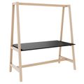 NOVA WOOD Multipurpose Tisch | 1400 - 1800 x 740 - 1050 mm, Fenix Schwarz - 1 Thumbnail Image