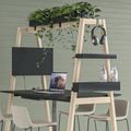 NOVA WOOD Multipurpose Tisch | 1400 - 1800 x 740 - 1050 mm, Fenix Schwarz - 8 Thumbnail Image