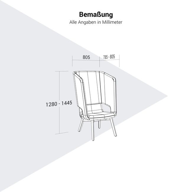 TWIST&SIT Soft Sessel | 1-Sitzer, hohe Rückenlehne TWIST&SIT Soft Sessel | 1-Sitzer, hohe Rückenlehne