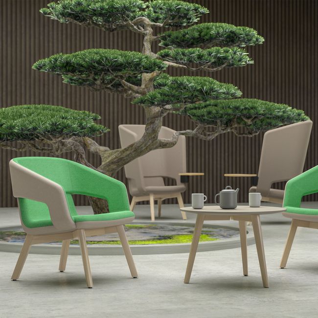 TWIST&SIT Soft Sessel | 1-Sitzer, niedrige Rückenlehne