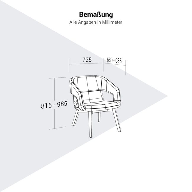 TWIST&SIT Soft Sessel | 1-Sitzer, niedrige Rückenlehne