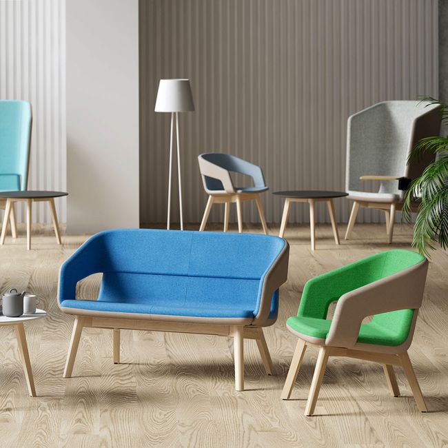 TWIST&SIT Soft Sessel | 1-Sitzer, niedrige Rückenlehne