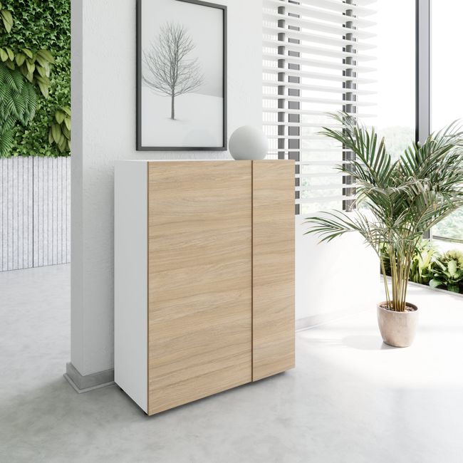 PLANA Flügeltürenschrank | 3OH, 900 x 1190 mm