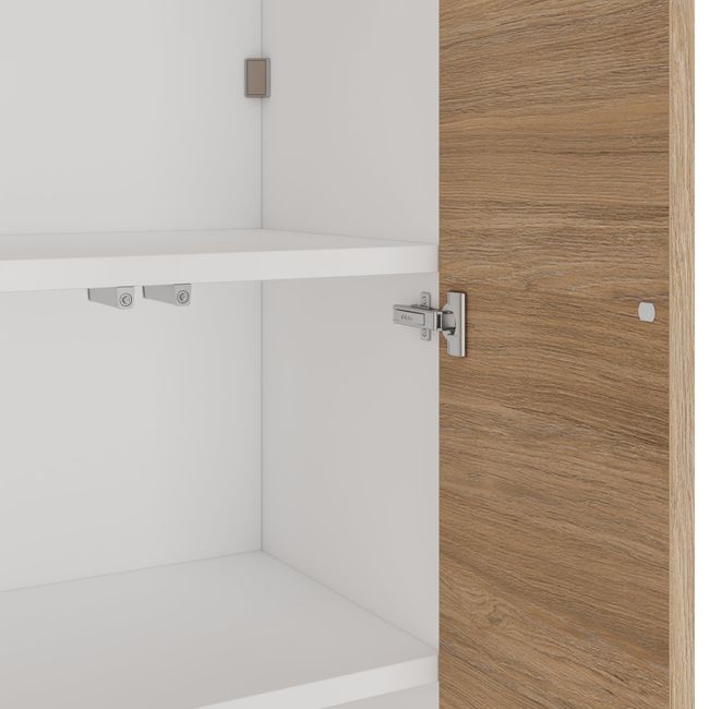 PLANA Flügeltürenschrank | 5OH, 900 x 1942 mm