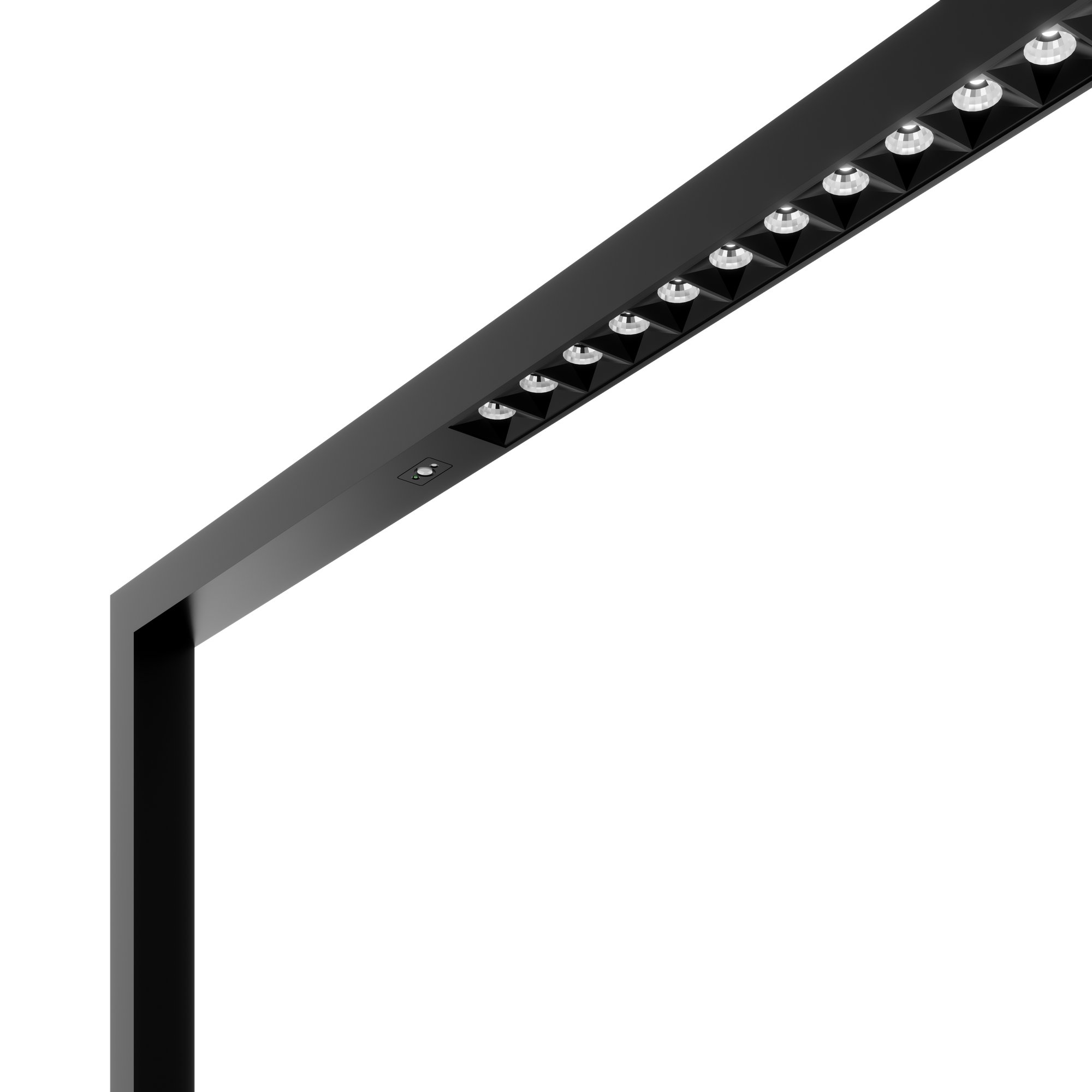 AURORA Büro-Stehlampe | 1205 x 1960 mm, 11.200 Lumen, dimmbar - 6 Main Image