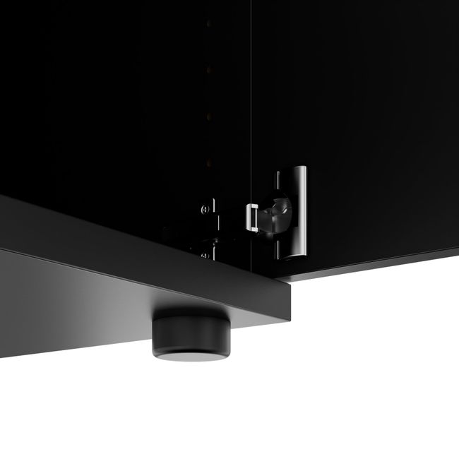 UNI Flügeltürenschrank | 2 OH, 800 x 777 mm, Anthrazit