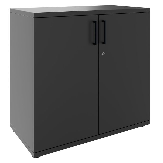 UNI Flügeltürenschrank | 2 OH, 800 x 777 mm, Anthrazit