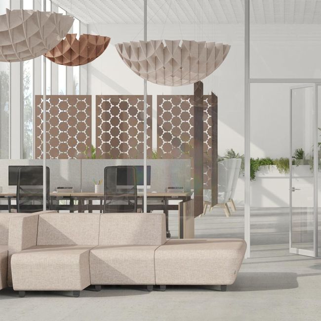 ACOUSTIC ARTWORK Deckensegel | 800 - 1200 x 2000 - 2400 mm,  über 20 Farben ACOUSTIC ARTWORK Deckensegel | 800 - 1200 x 2000 - 2400 mm,  über 20 Farben