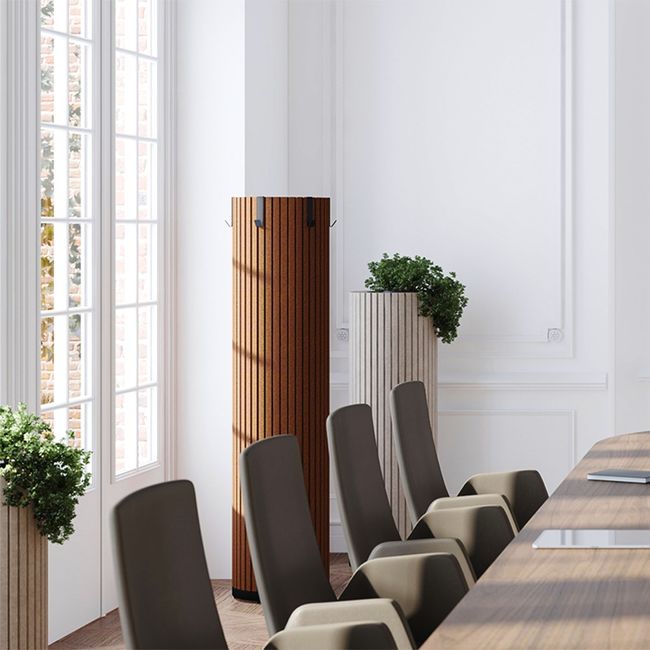 PARTHOS Akustiksäule | Ø 380 x 800 - 1600 mm, über 20 Farben