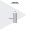 PARTHOS Akustiksäule | Ø 380 x 800 - 1600 mm, über 20 Farben