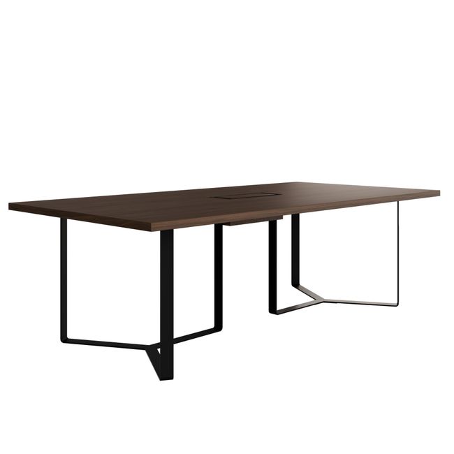 PLANA Konferenztisch | 2400-4200 x 750 mm (8-14 Personen)