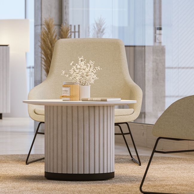 SANDIE Lounge-Sessel | Stahldrahtrahmen, integrierte Armlehnen