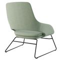 SANDIE Lounge-Sessel | Stahldrahtrahmen, integrierte Armlehnen