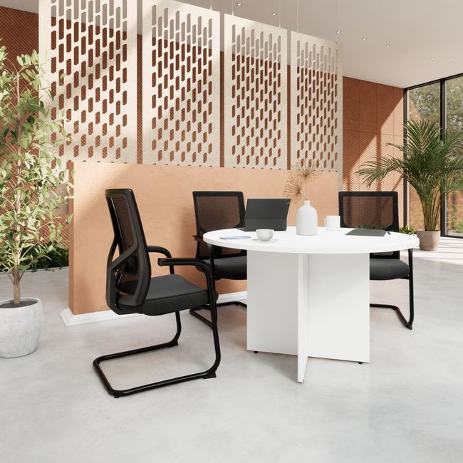 OPTIMA Besprechungstisch | Rund, Ø 1000 - 1200 mm