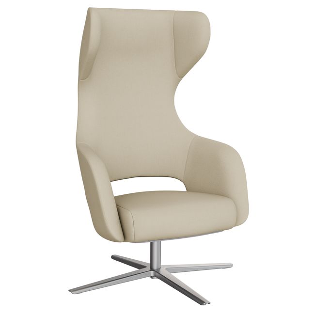 SANDIE Lounge-Sessel | 4-Stern-Fußkreuz, Synchronmechanik