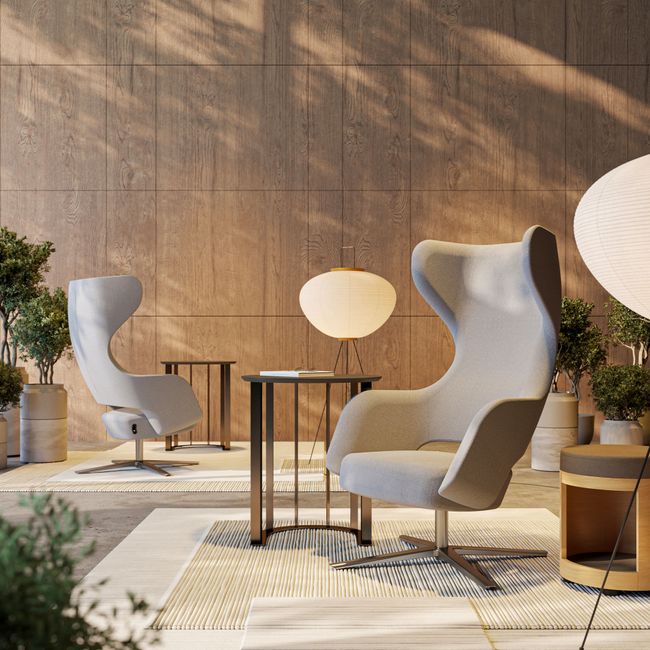 SANDIE Lounge-Sessel | 4-Stern-Fußkreuz, Synchronmechanik