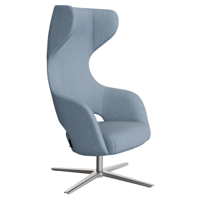 SANDIE Lounge-Sessel | 4-Stern-Fußkreuz, Synchronmechanik