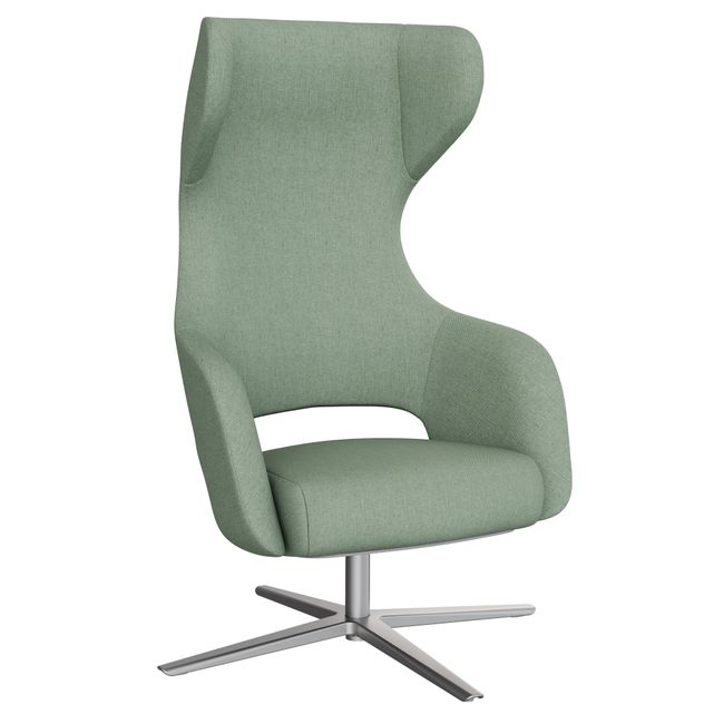 SANDIE Lounge-Sessel | 4-Stern-Fußkreuz, Synchronmechanik